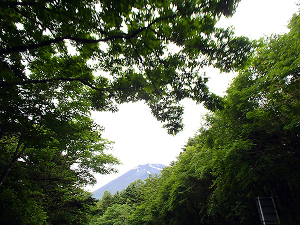 富士山スカイラインを走行中